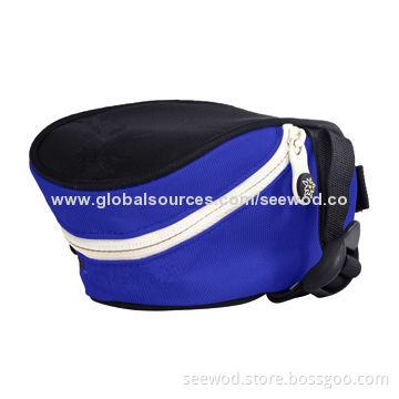 Bicycle saddle bag, made of nylon